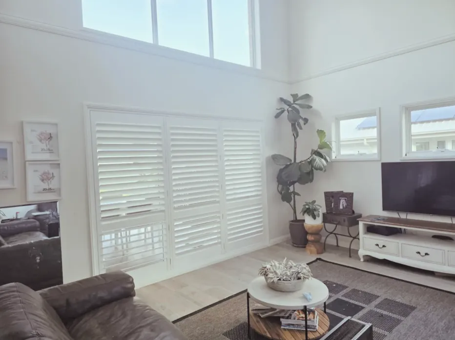 Plantation shutters Lake Macquarie home installation